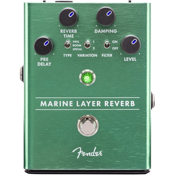 Fender Marine Layer Reverb Pedal w/ Hall, Room and Shimmer Types