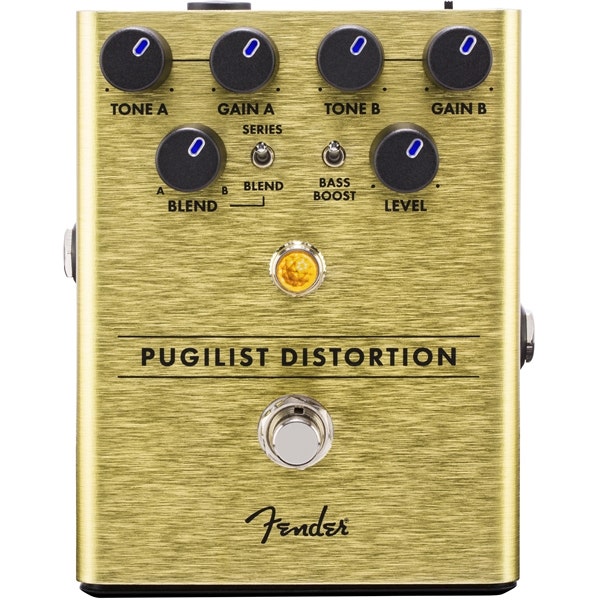 Fender Pugilist Distortion Pedal w/ Dual Gain Engines
