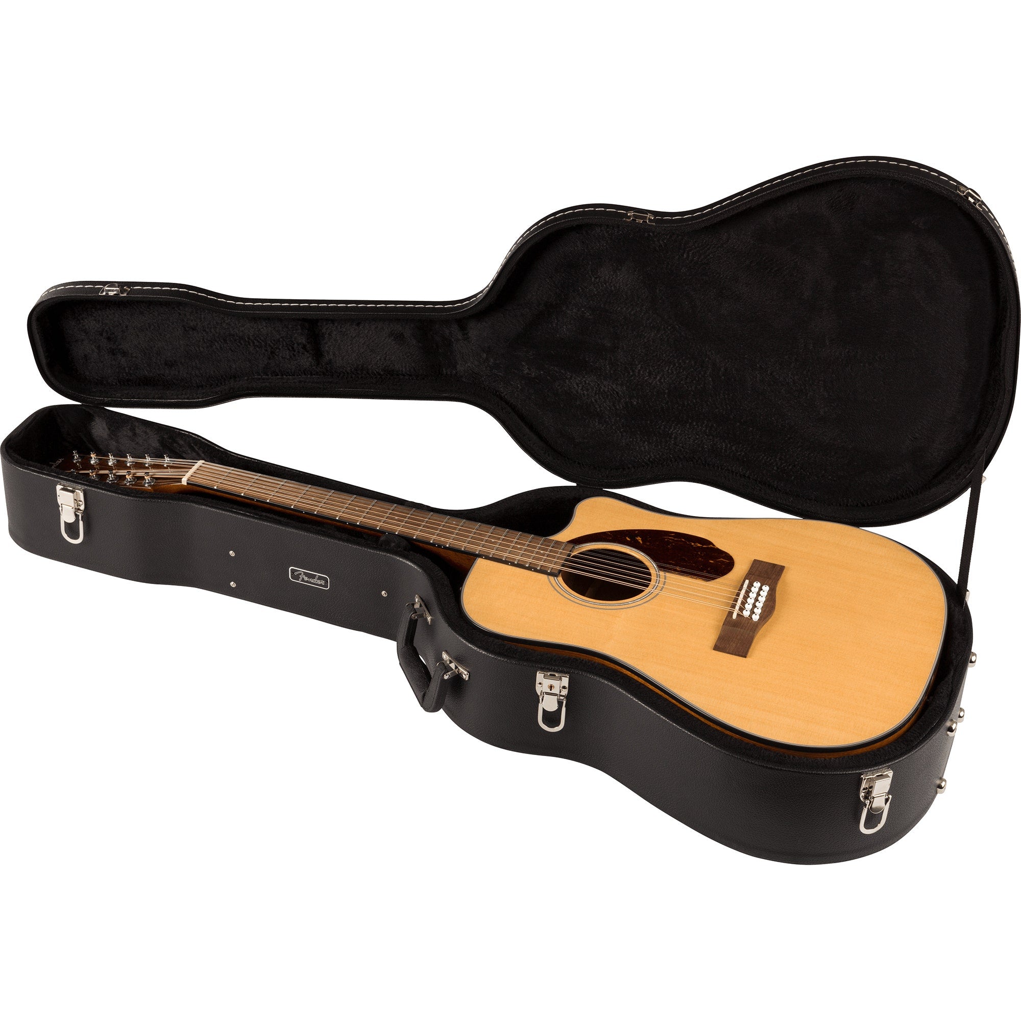 Fender CD-140SCE 12-String Acoustic-Electric Guitar, Walnut Fretboard, Natural