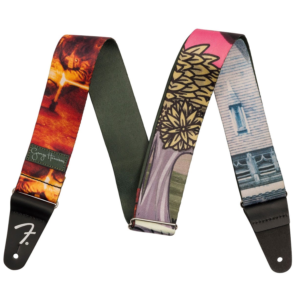 Fender George Harrison All Things Must Pass Friar Park 2-Inch Guitar Strap