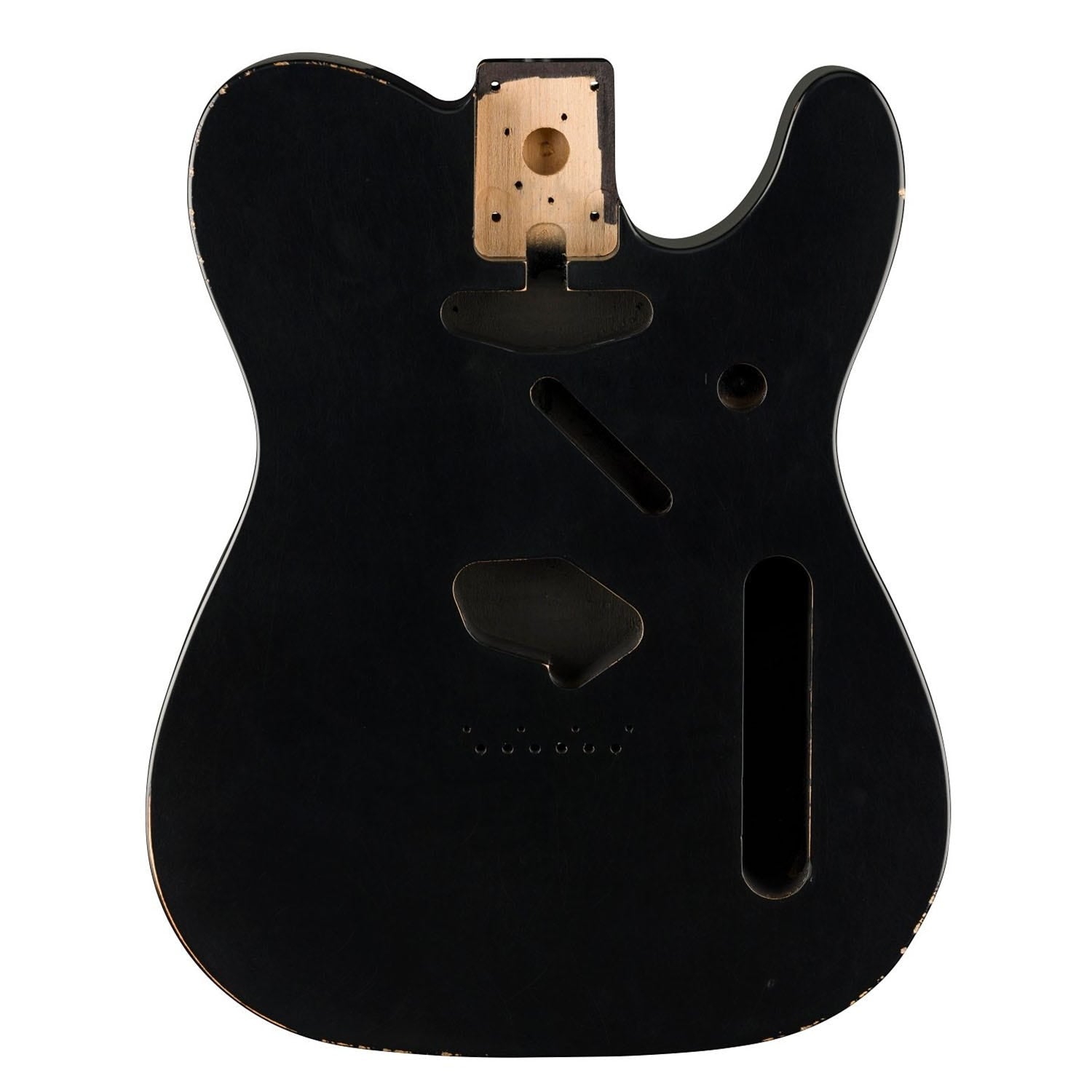 Fender Road Worn 50's Telecaster SS Alder Replacement Body, Black 0997601506