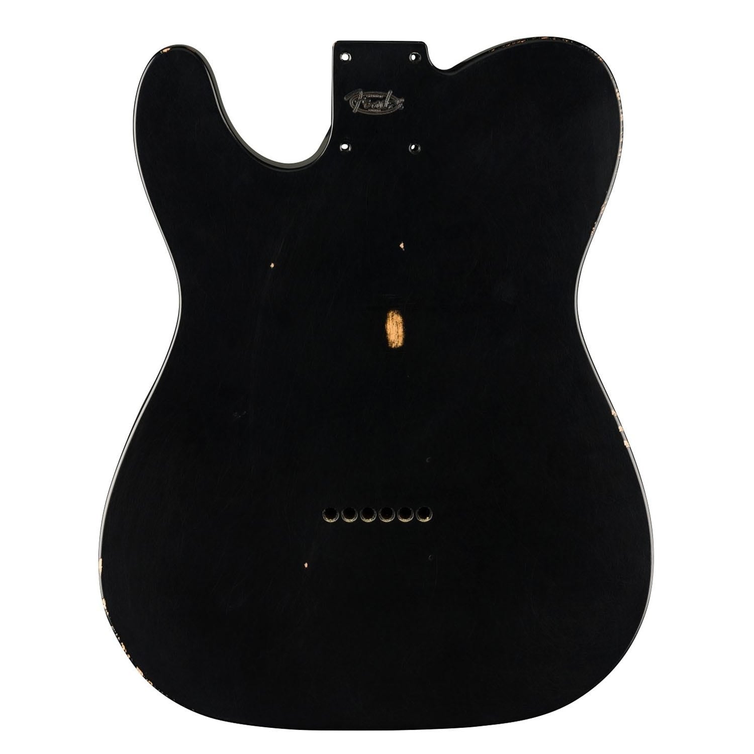 Fender Road Worn 50's Telecaster SS Alder Replacement Body, Black 0997601506