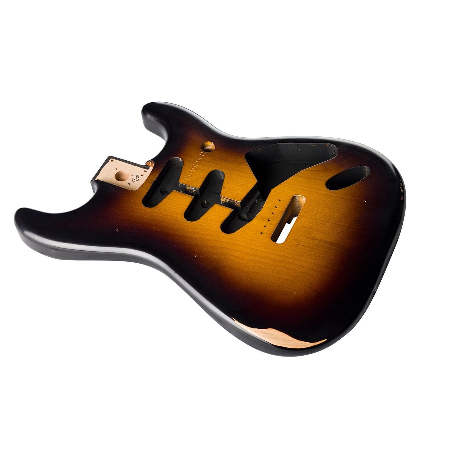 Fender Road Worn 50's Stratocaster SSS Alder Replacement Body, 2-Tone Sunburst 0997602503
