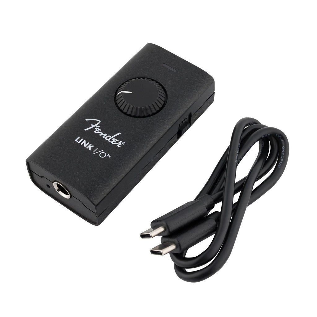 Fender Link I/O Portable USB-C Audio Interface for Guitar / Bass / Instruments