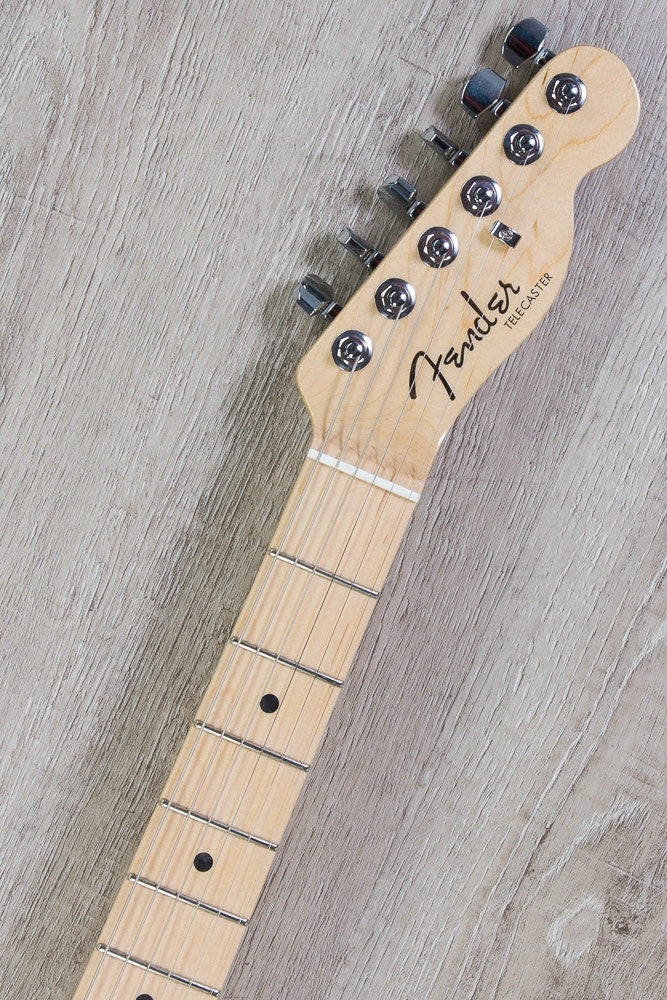 Fender American Elite Telecaster Electric Guitar, Maple Fingerboard, Hard Case - Butterscotch Blonde (Open Box)
