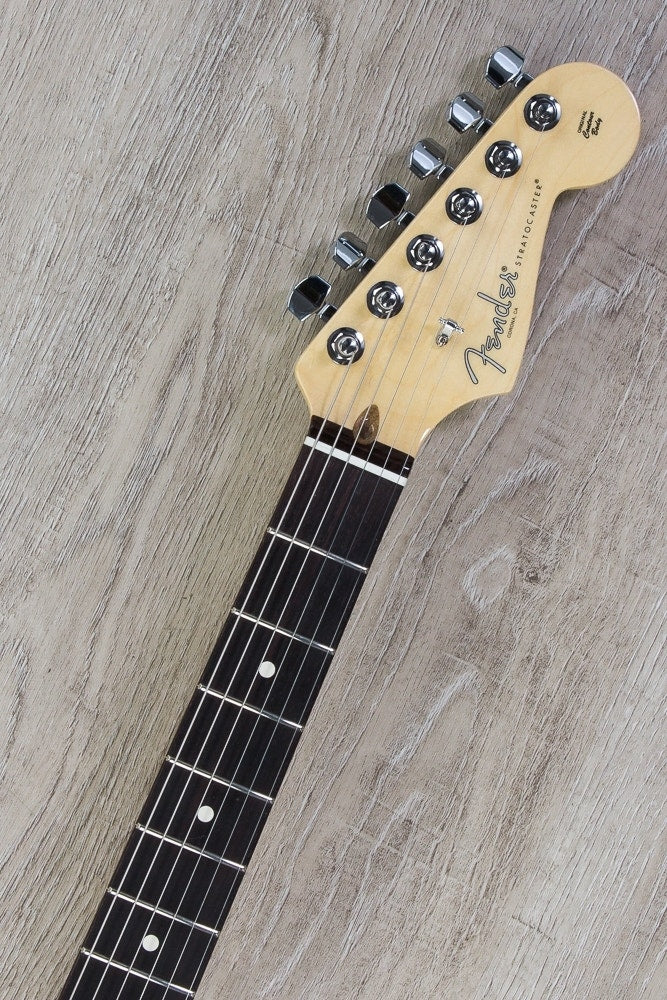 Fender American Pro Stratocaster Electric Guitar, Rosewood Fingerboard, Hard Case - Antique Olive (Open Box)