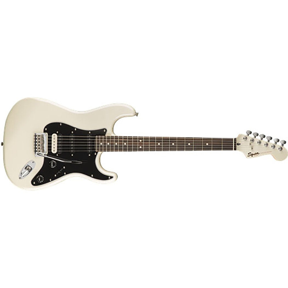 Squier Contemporary Stratocaster Electric Guitar, HSS, Rosewood Fingerboard - Pearl White