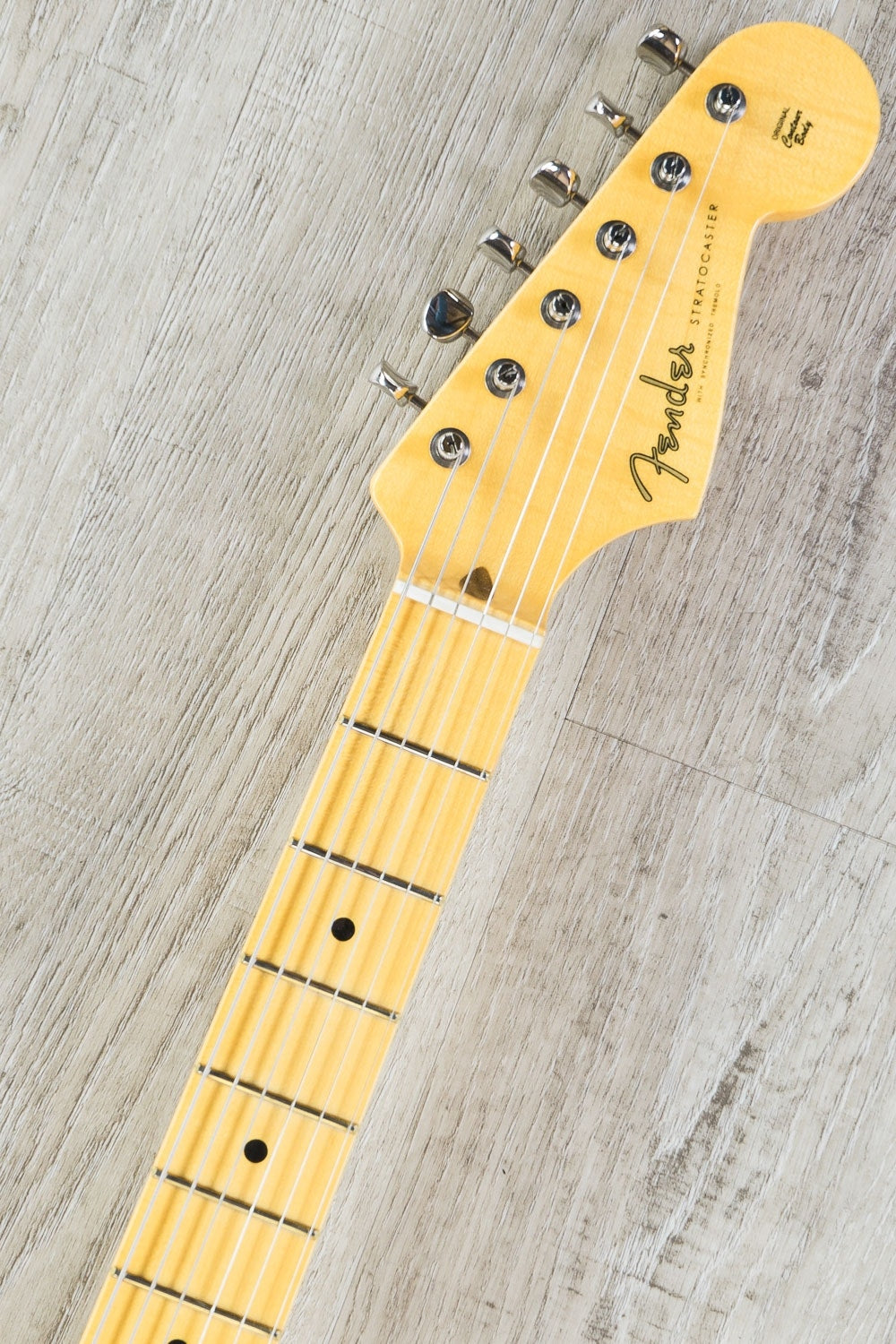 Fender Eric Johnson Signature Thinline Stratocaster Semi-Hollow Electric Guitar, Maple Fretboard, Hard Case - Vintage White (Open Box)
