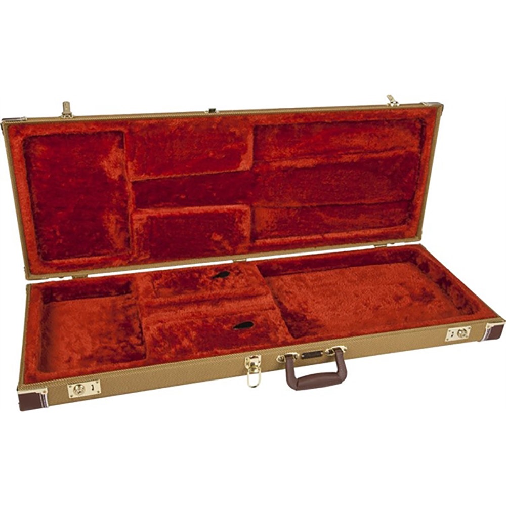 Fender Pro Series Tweed Case for Stratocaster and Telecaster Guitars (B-STOCK)