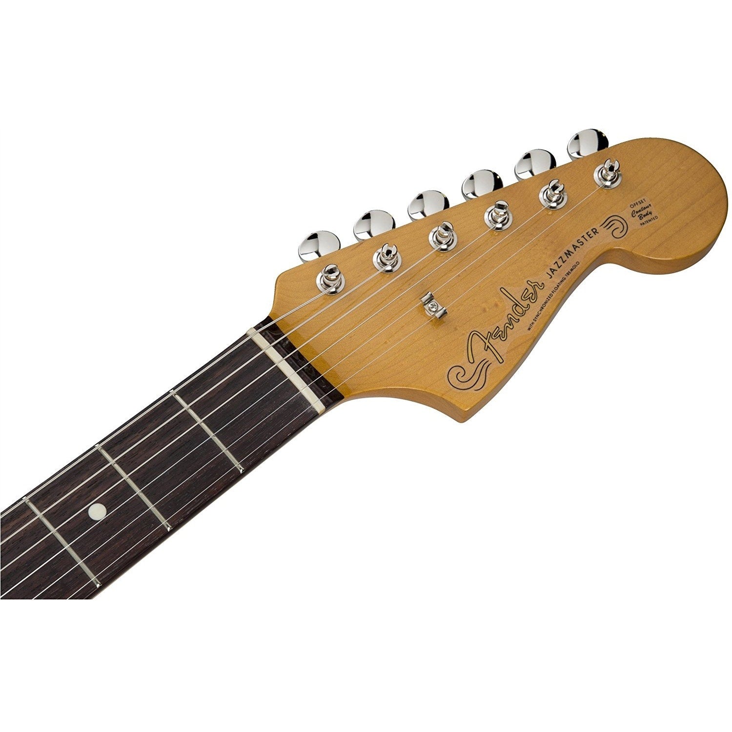 Fender Made in Japan Traditional '60s Jazzmaster Electric Guitar, Rosewood Fingerboard, Gig Bag - Blue Flower