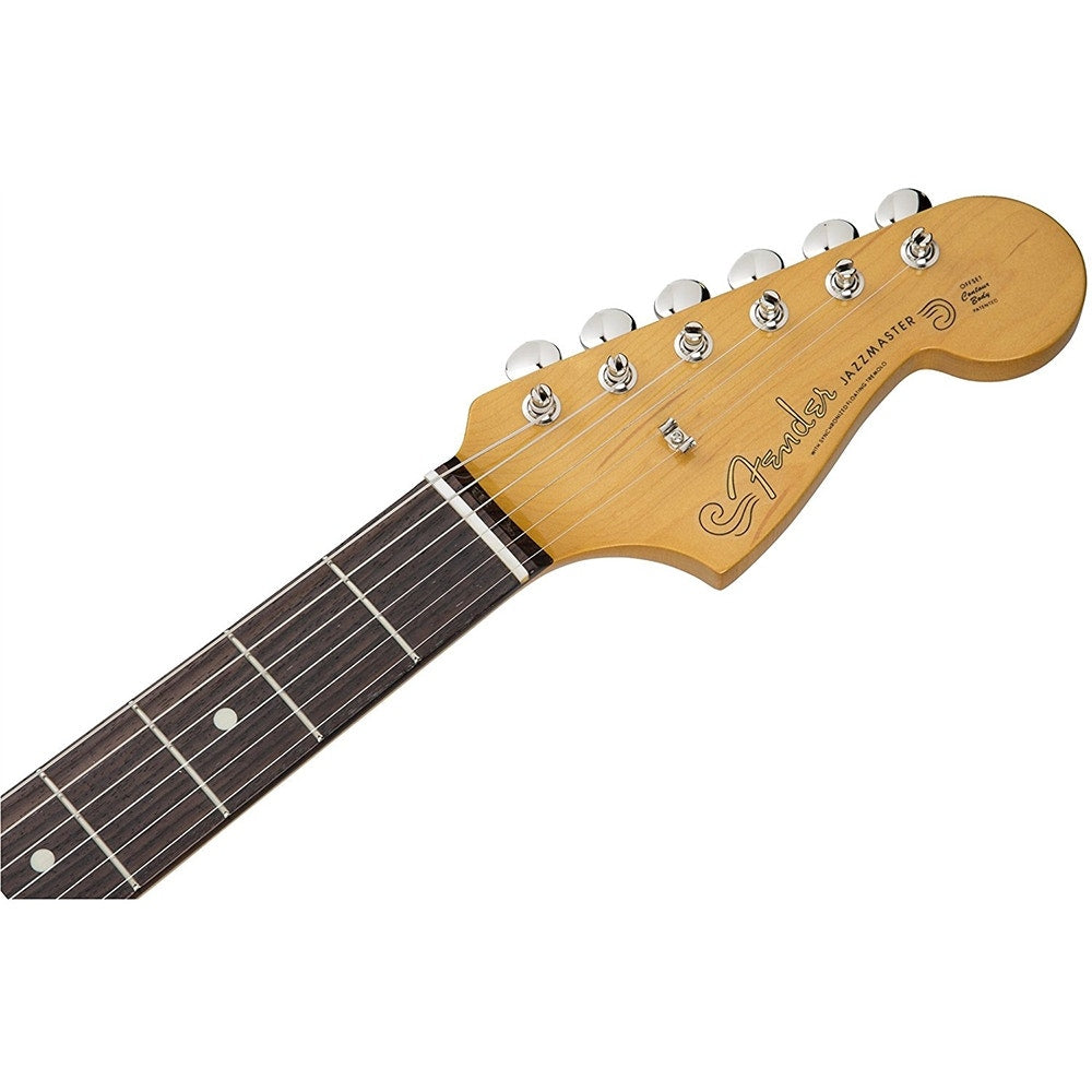 Fender Made in Japan Traditional '60s Jazzmaster Electric Guitar, Rosewood Fingerboard, Gig Bag - Pink Paisley