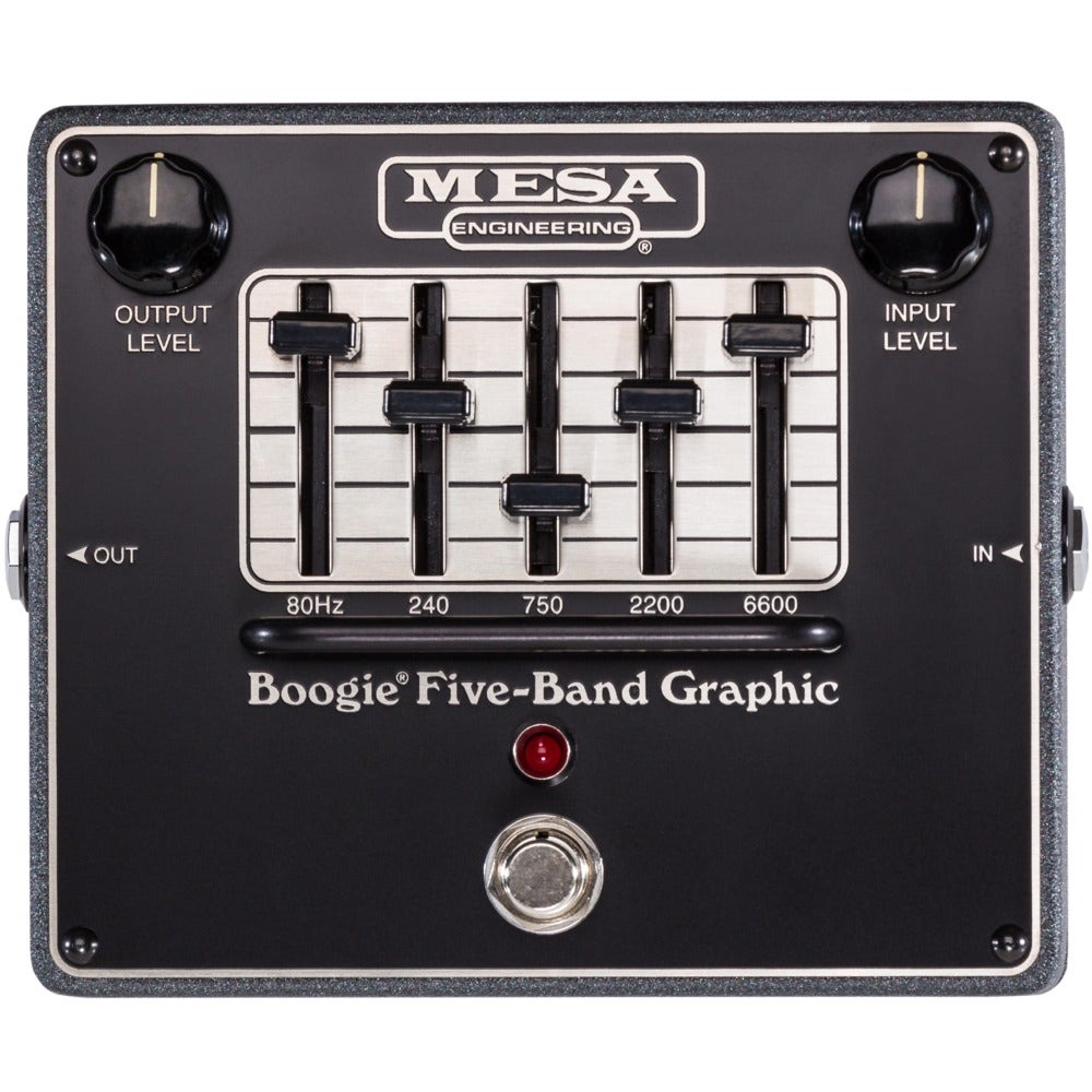 Mesa/Boogie Five-Band Graphic Equalizer EQ Guitar Effect Pedal