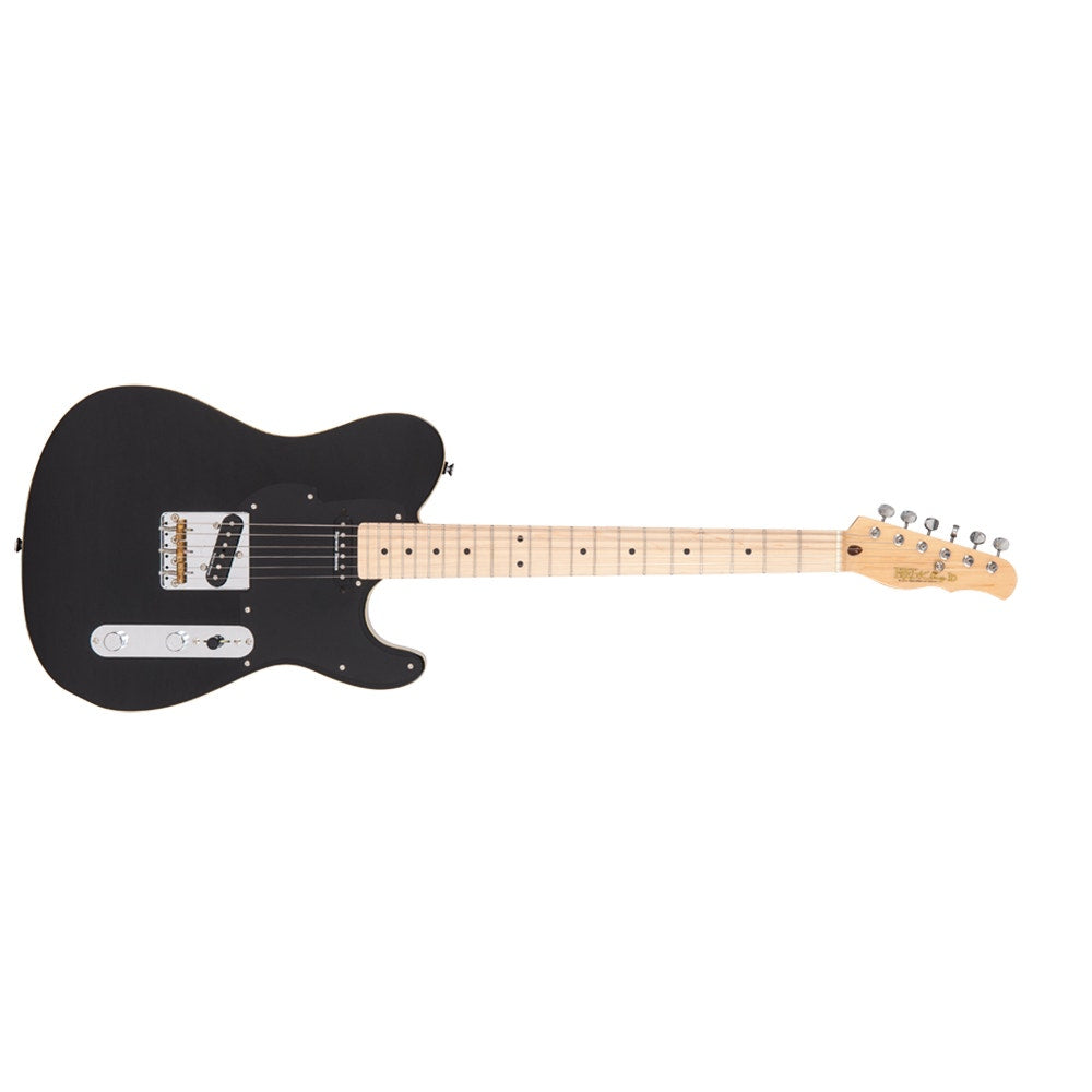 Fret-King Guitars FKV25JDBK Jerry Donahue JDD Electric Guitar, Black