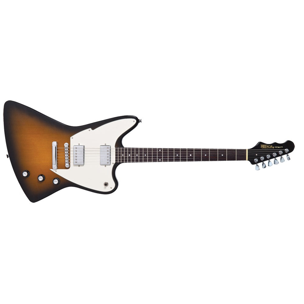 Fret King FKV75HVTB Black Label Esprit V Electric Guitar - Tobacco Sunburst