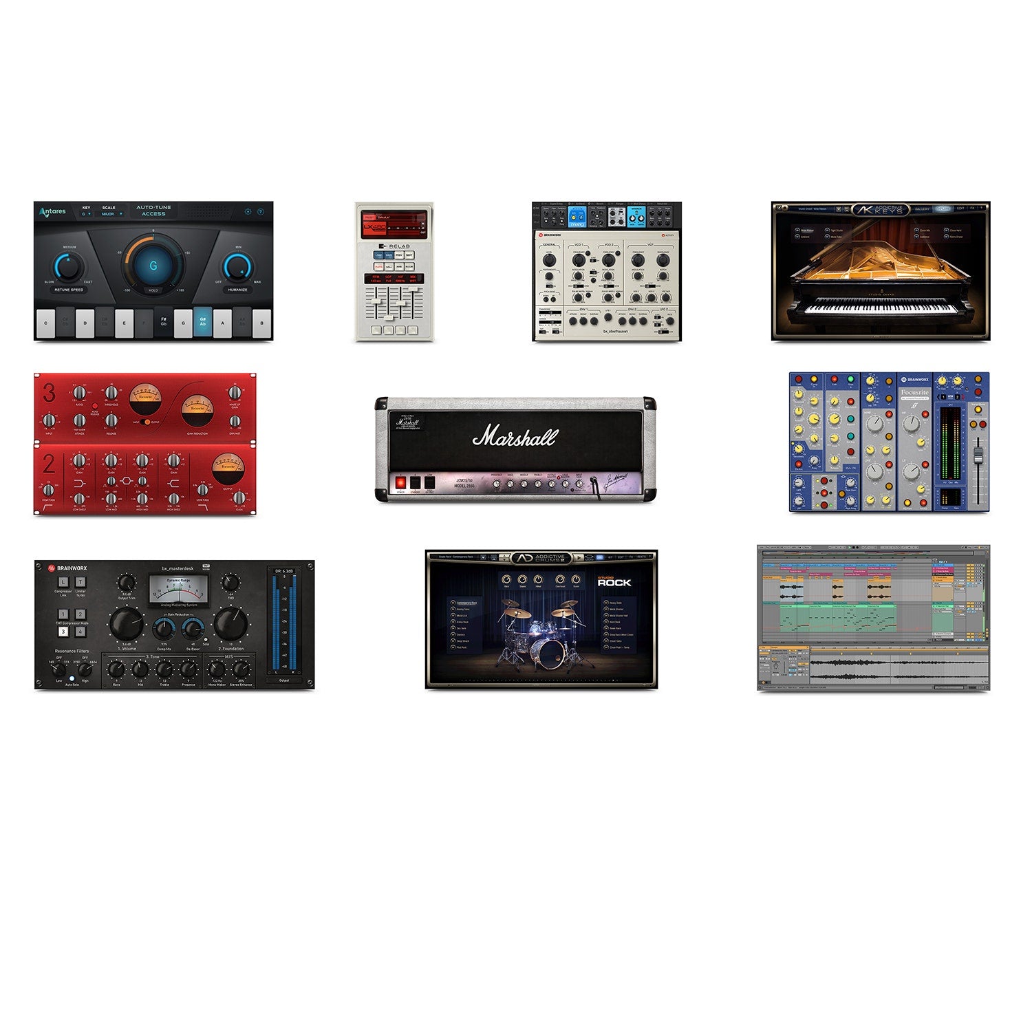 Focusrite Clarett+ 8Pre 18-In/20-Out USB-C Audio Recording Interface w/ 8 Preamps