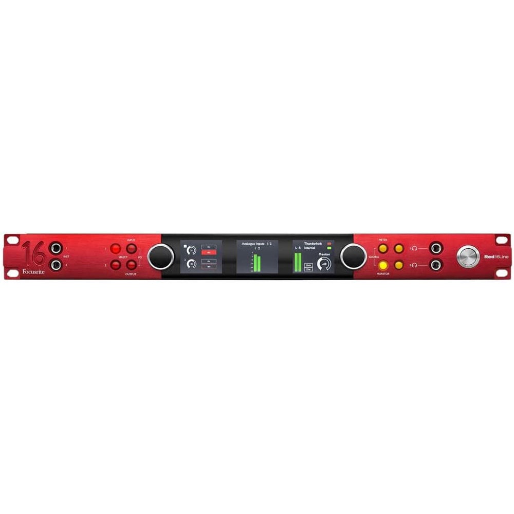 Focusrite Red 16Line 64-In / 64-Out Pro Tools HD / Dual Thunderbolt 3 Audio Interface