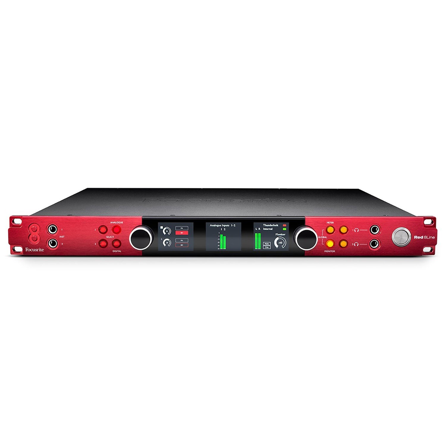 Focusrite Red 8Line 58-In / 64-Out Thunderbolt 3 Audio Interface, Dante Chipset