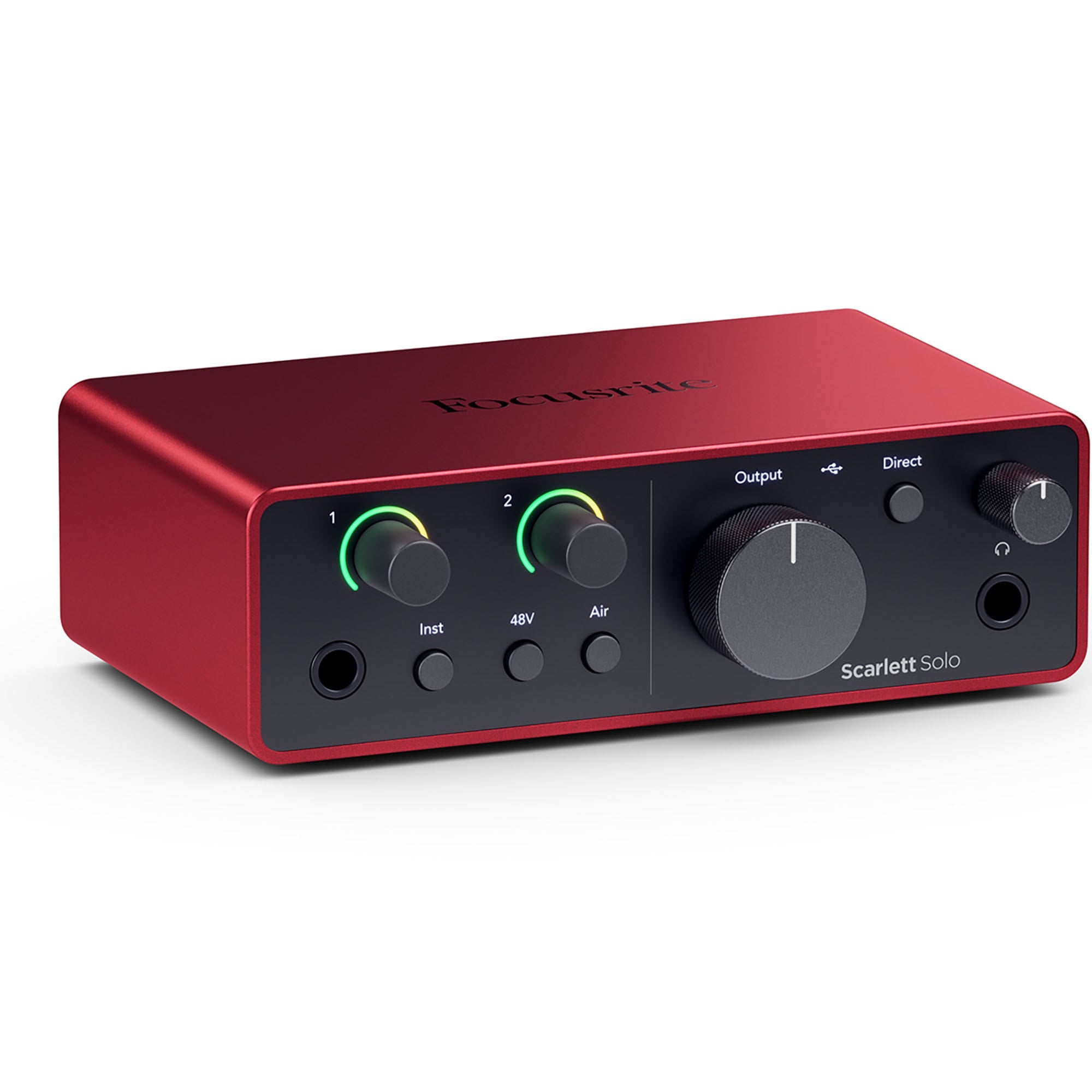 Focusrite Scarlett Solo Studio 4th Gen Audio Interface Recording Bundle