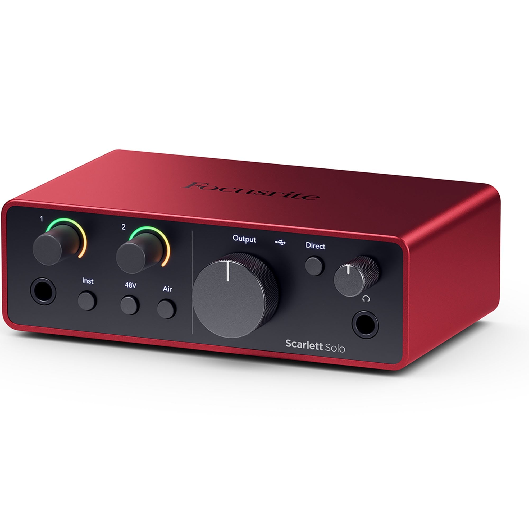 Focusrite Scarlett Solo Studio 4th Gen Audio Interface Recording Bundle