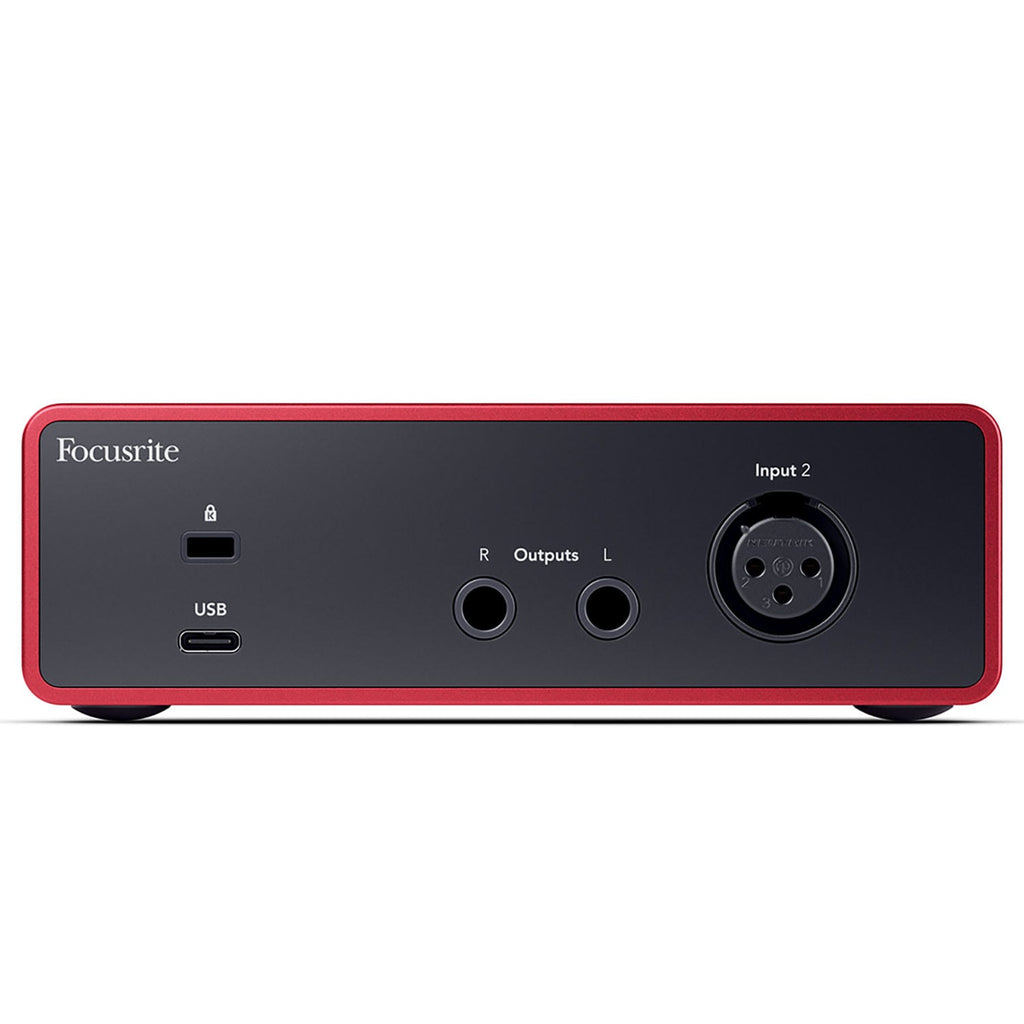 Focusrite Scarlett Solo Studio 4th Gen Audio Interface Recording Bundle