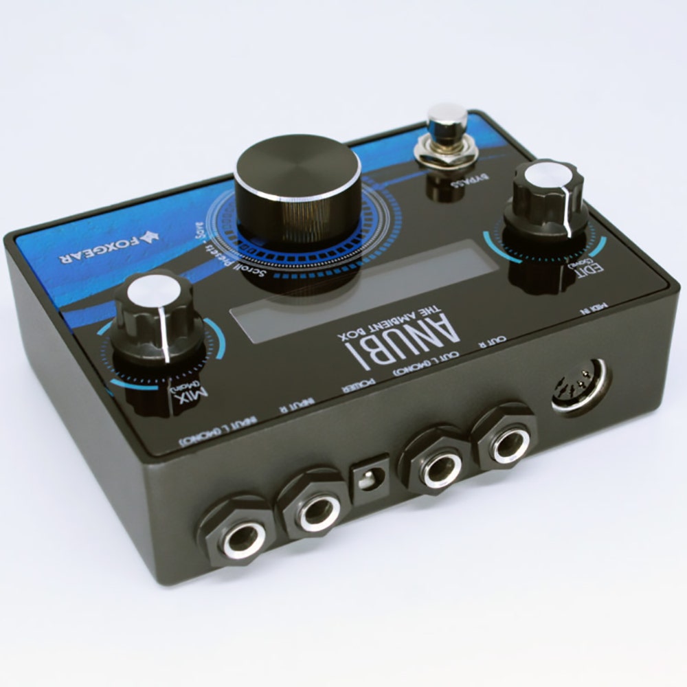 Foxgear Anubi Ambient Box Stereo Guitar Multi-Effects Pedal w/ Buffer Bypass
