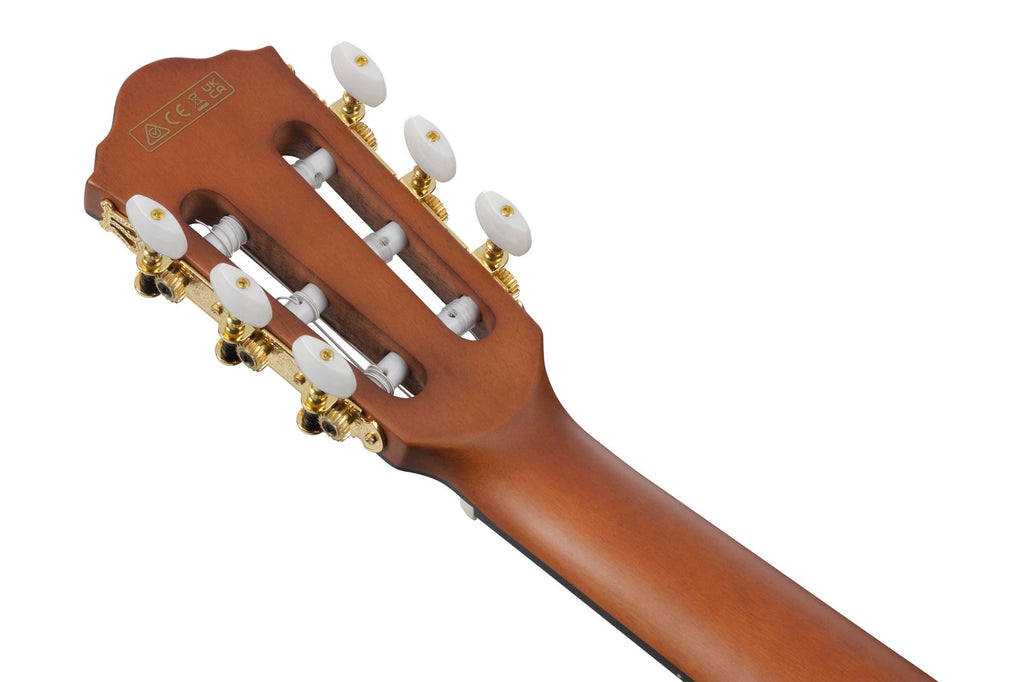Ibanez FRH10NL Nylon-String Acoustic-Electric Left-Handed Guitar, Brown Sunburst Flat