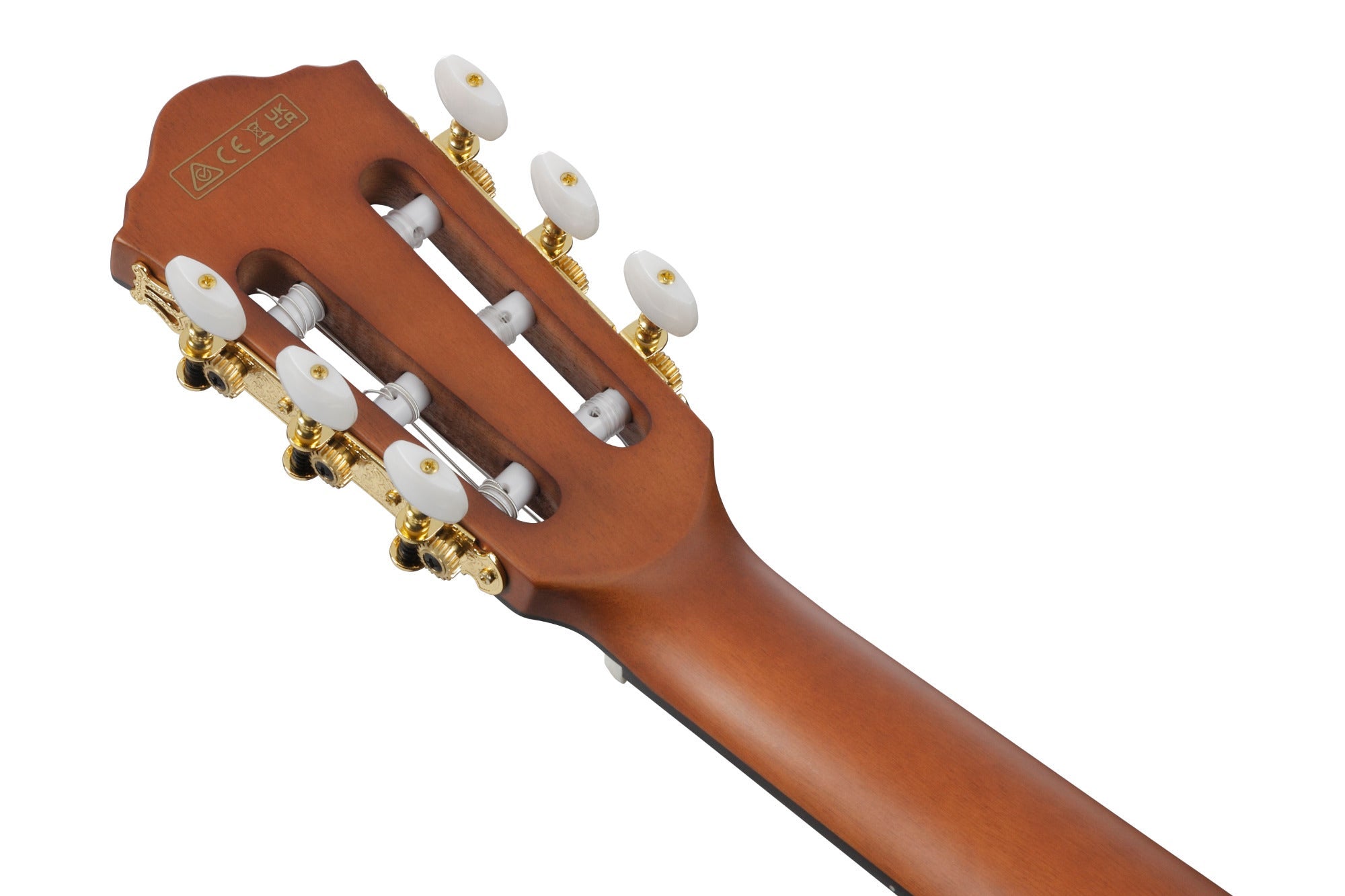 Ibanez FRH10NL Nylon-String Acoustic-Electric Left-Handed Guitar, Brown Sunburst Flat