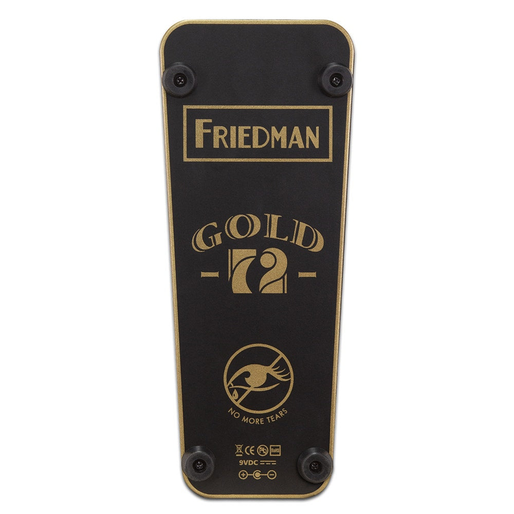 Friedman Amplification Gold 72 Wah Guitar Effects Pedal
