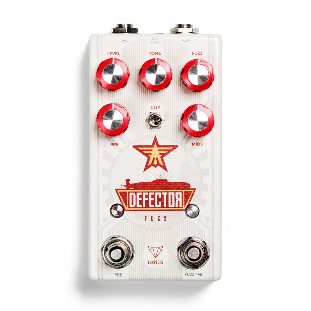 Foxpedal Defector Fuzz Guitar Effects Pedal