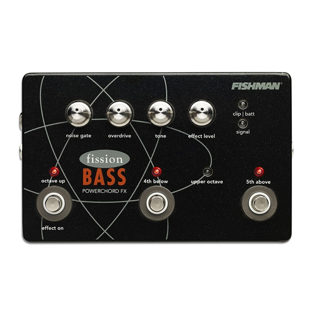 Fishman Fission Bass Powerchord FX Octave 4th 5th Distortion Guitar Effect Pedal (Open Box)