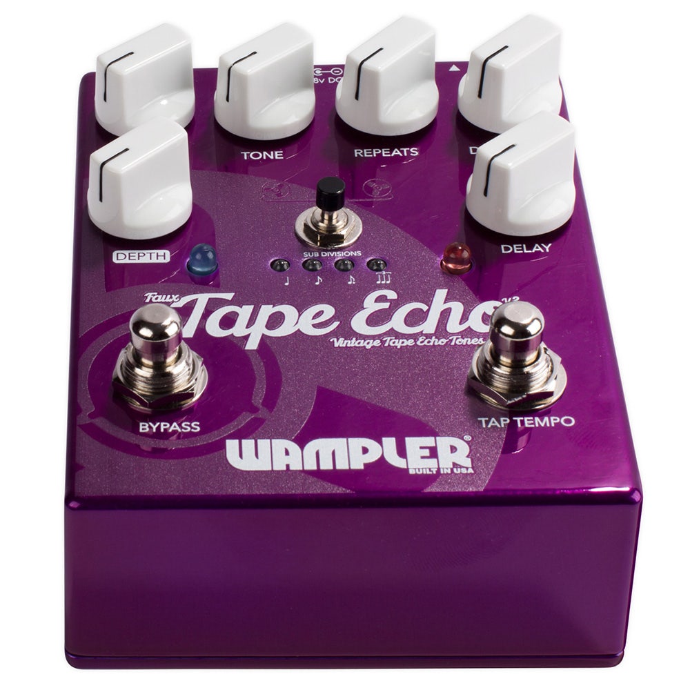 Wampler Faux Tape Echo v2 Delay Guitar Effects Pedal (Version 2)