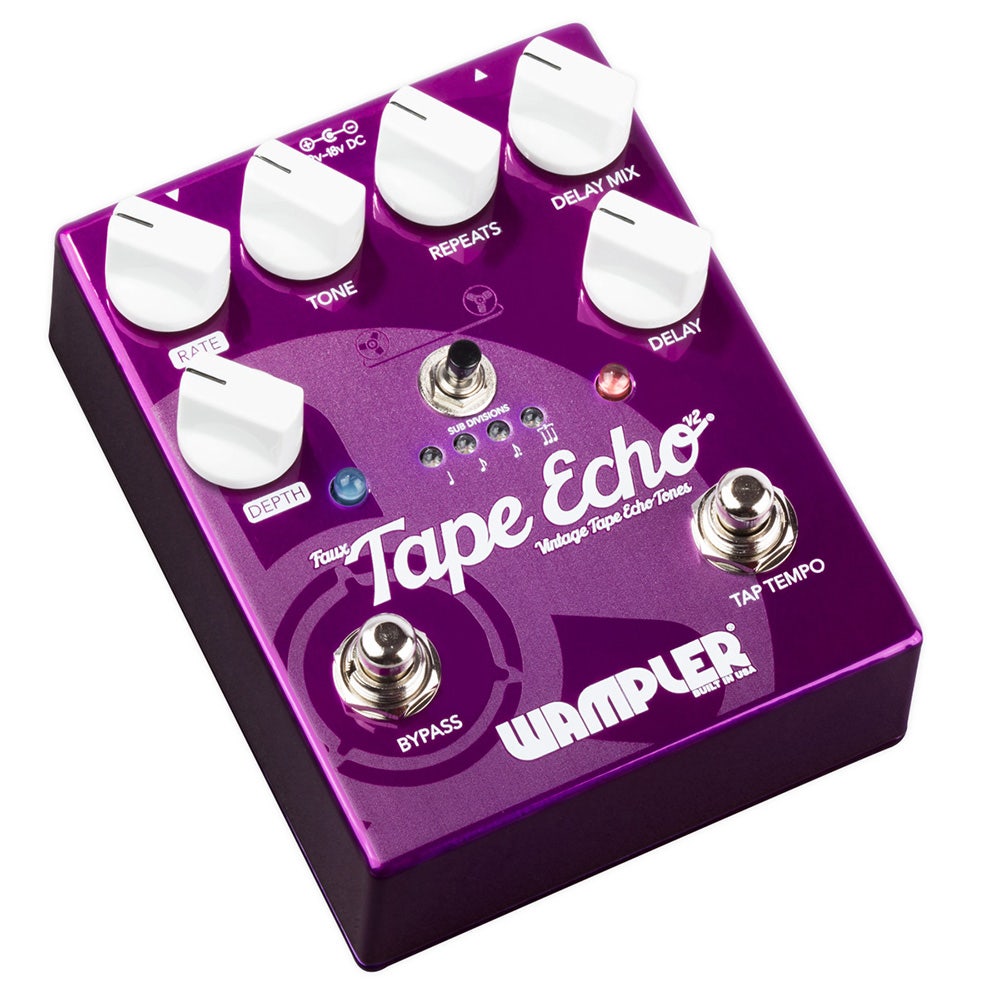Wampler Faux Tape Echo v2 Delay Guitar Effects Pedal (Version 2)