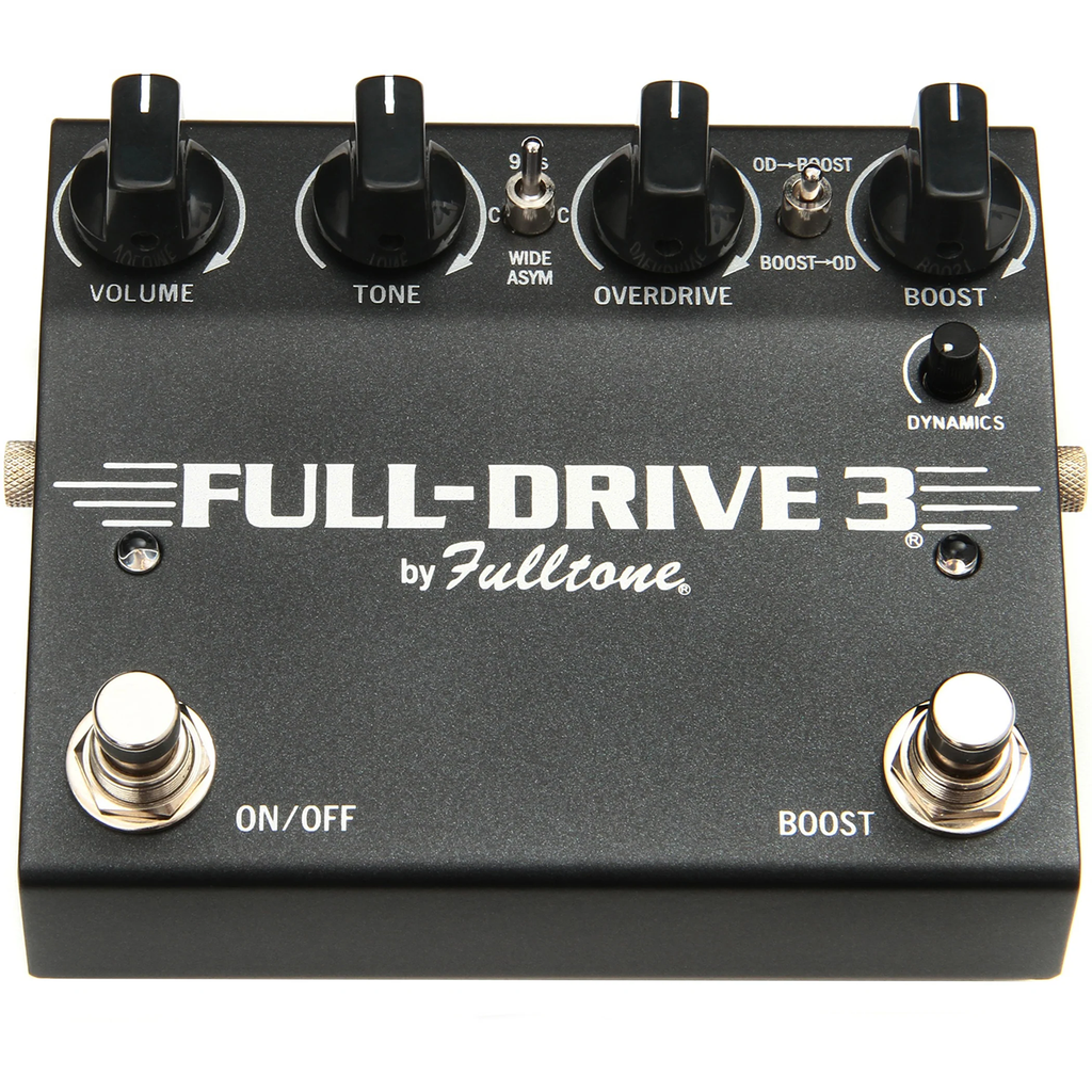 Fulltone Full-Drive 3 JFET Dual Overdrive & Boost Guitar Effect Pedal