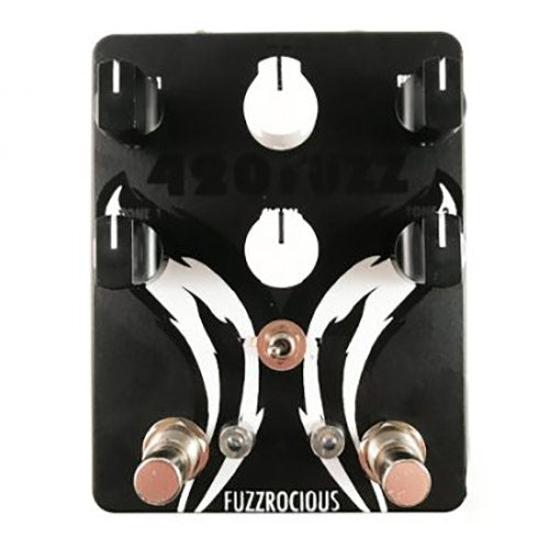 Fuzzrocious 420 Fuzz V2 Dual Fuzz Pedal, Black