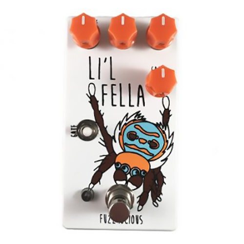Fuzzrocious Pedals Li'l Fella Overdrive Distortion Fuzz 9v-18v Pedal