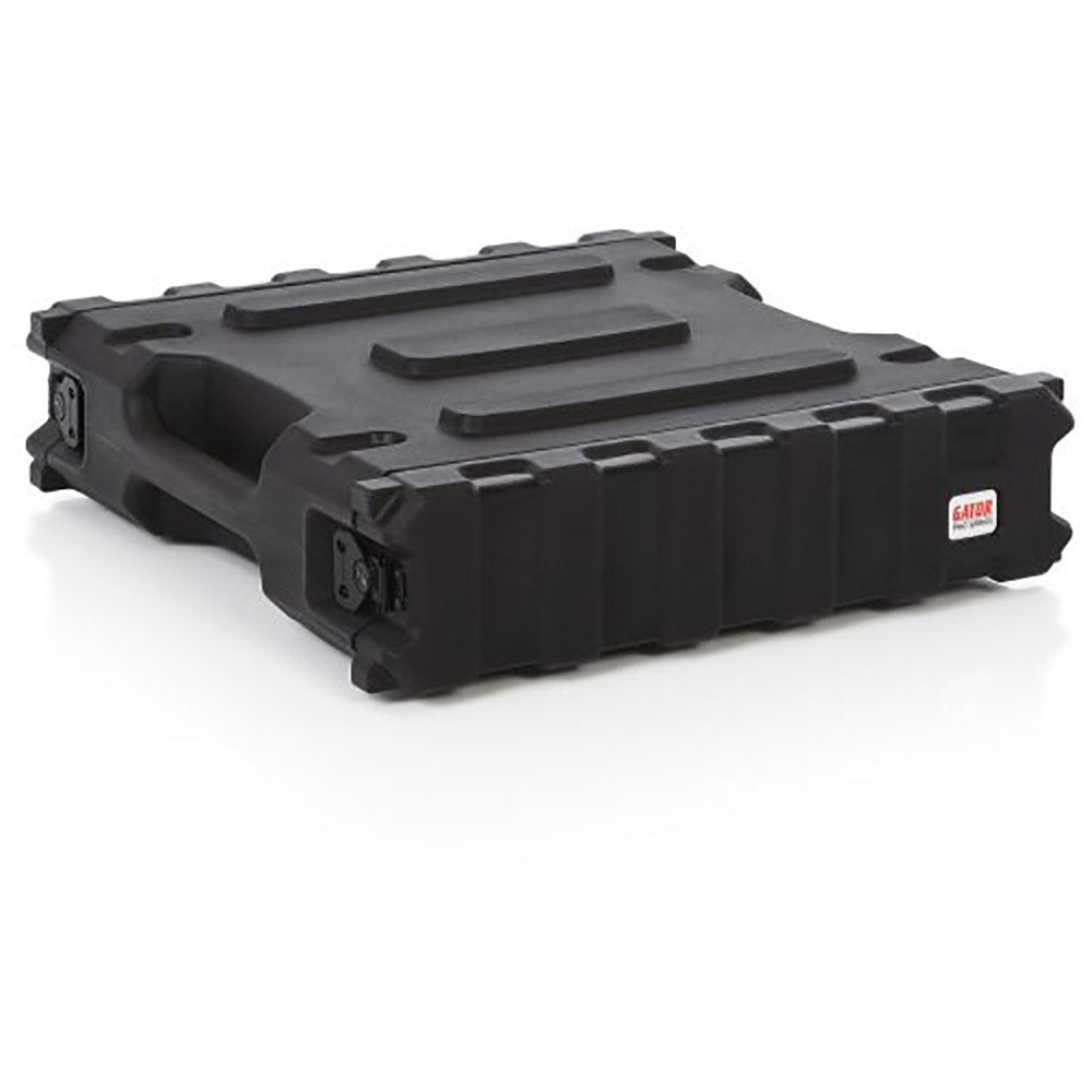 Gator Cases G-PRO-2U-19 2-Space Rotationally Molded Rack Case