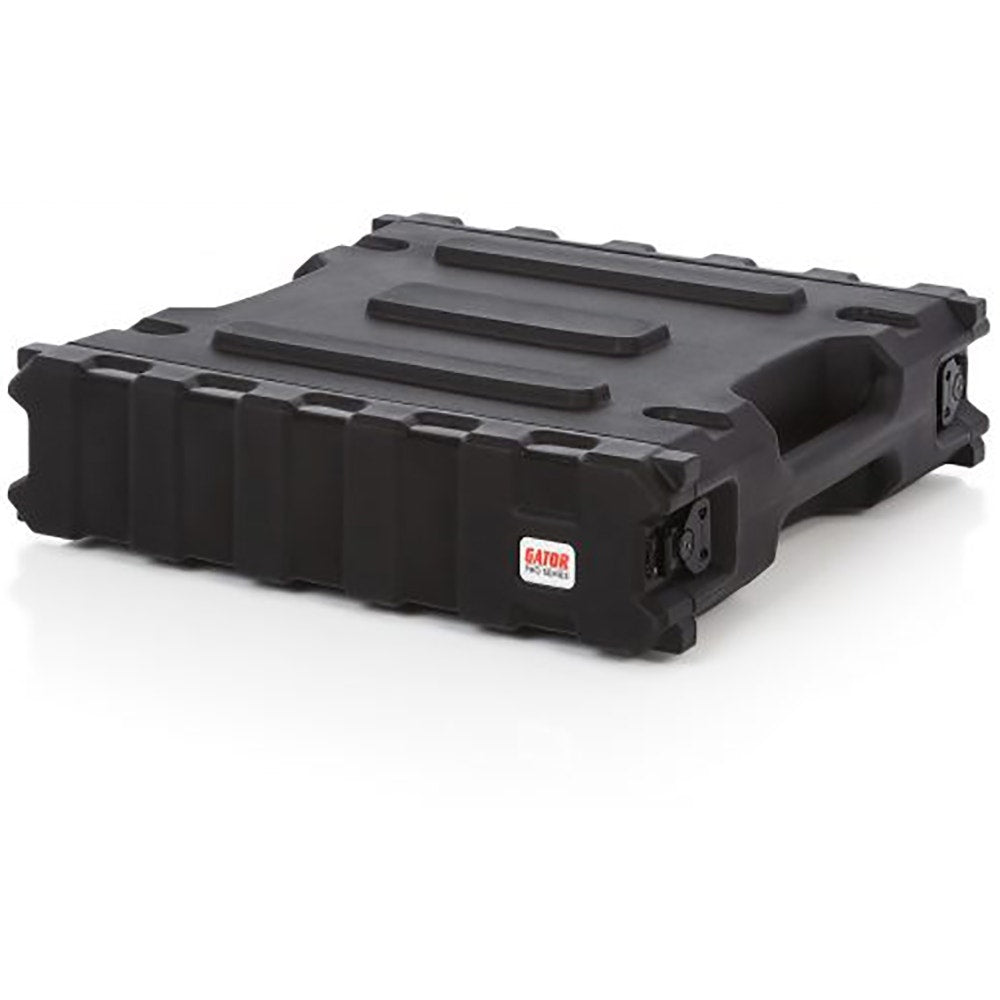 Gator Cases G-PRO-2U-19 2-Space Rotationally Molded Rack Case