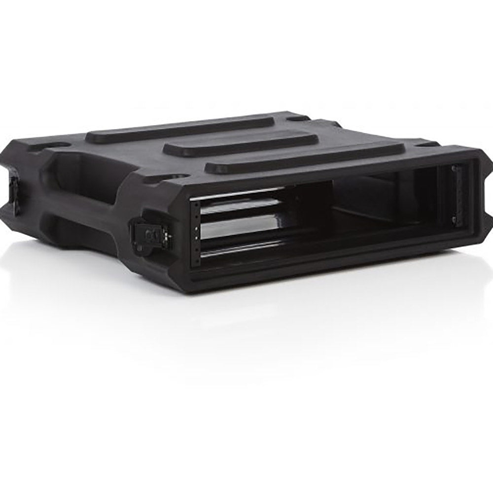 Gator Cases G-PRO-2U-19 2-Space Rotationally Molded Rack Case