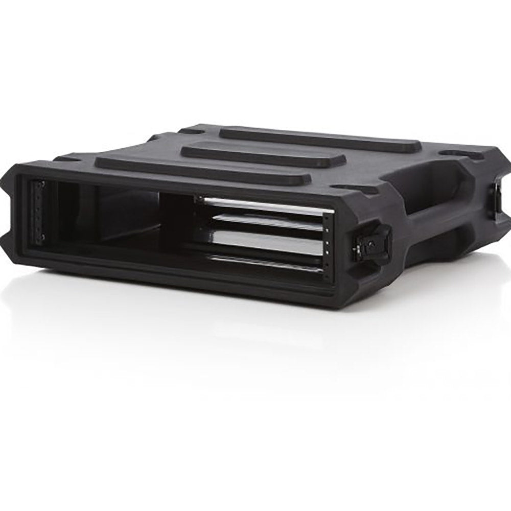 Gator Cases G-PRO-2U-19 2-Space Rotationally Molded Rack Case