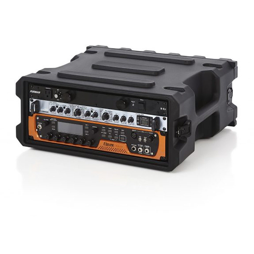Gator Cases G-PRO-4U-19 4-Space Rotationally Molded Rack Case