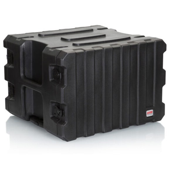 Gator Cases G-PROR-8U-19 8U, 19? Deep Molded Audio Rack; W/ Wheels