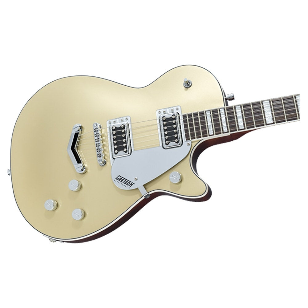 Gretsch G5220 Electromatic Jet BT Single-Cut Electric Guitar, V-Stoptail, Black Walnut Fingerboard - Casino Gold