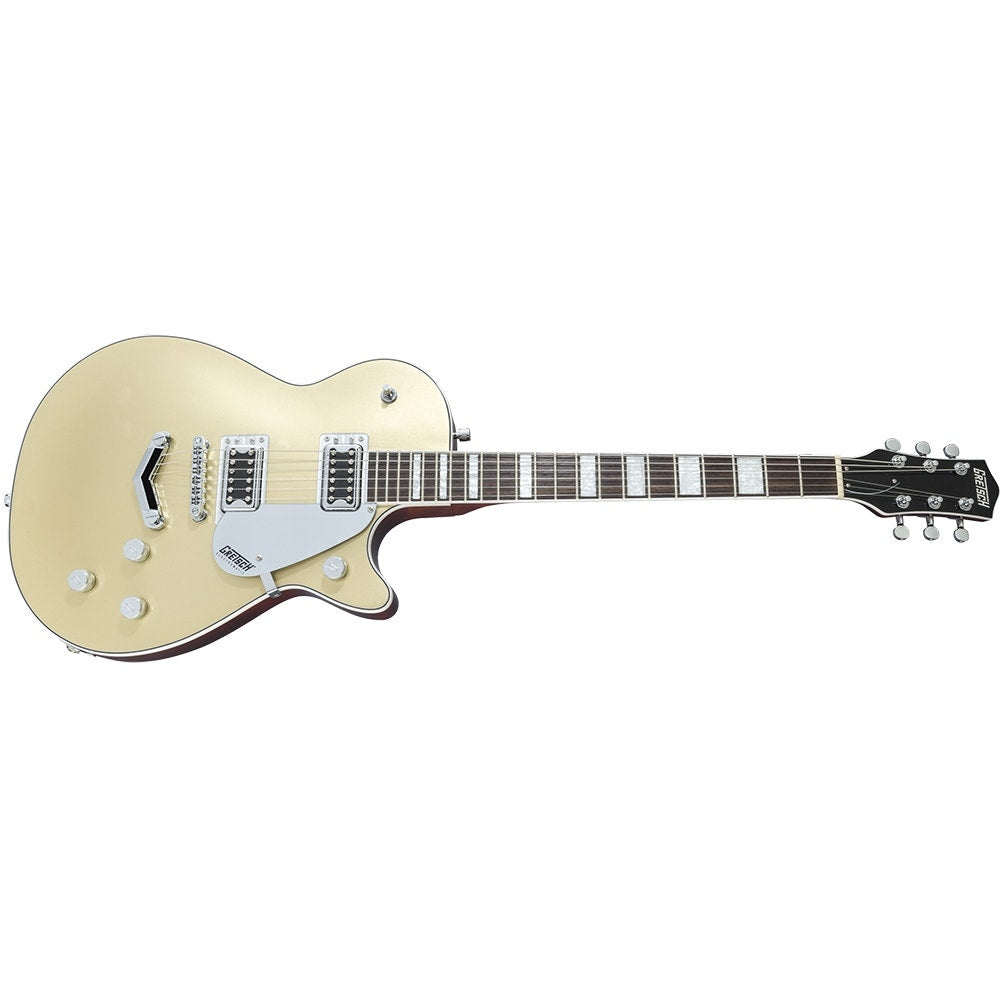 Gretsch G5220 Electromatic Jet BT Single-Cut Electric Guitar, V-Stoptail, Black Walnut Fingerboard - Casino Gold