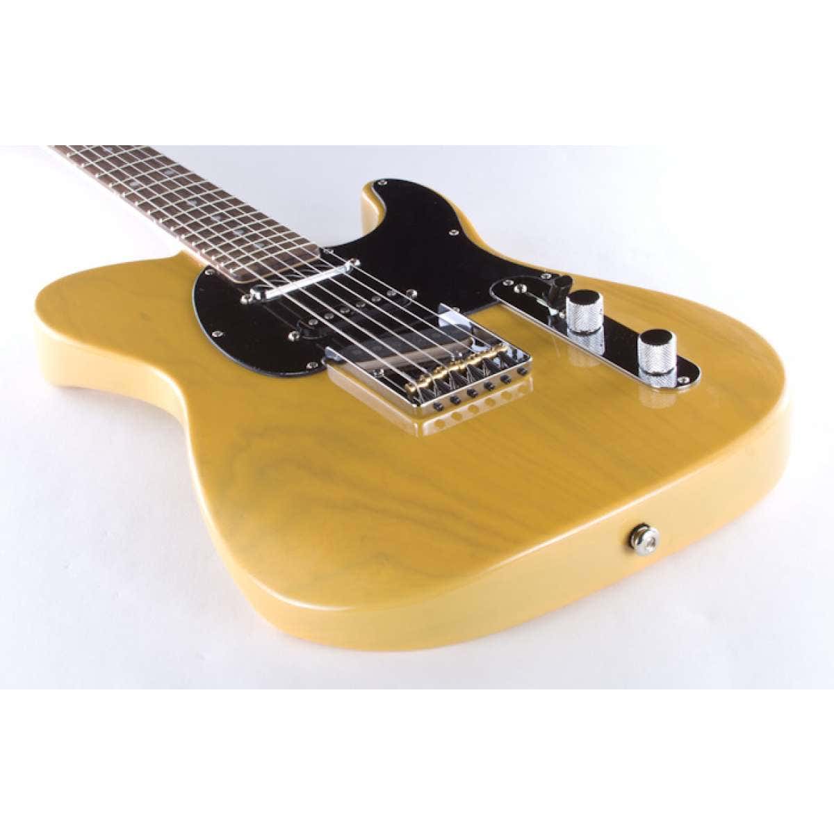 G&L USA ASAT Classic S Alnico Electric Guitar, Rosewood Fingerboard, Hard Case - Butterscotch Blonde
