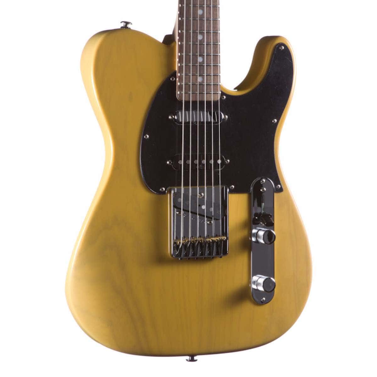 G&L USA ASAT Classic S Alnico Electric Guitar, Rosewood Fingerboard, Hard Case - Butterscotch Blonde