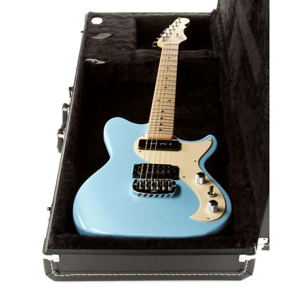 G&L USA Fallout Electric Guitar, Maple Fingerboard - Himalayan Blue