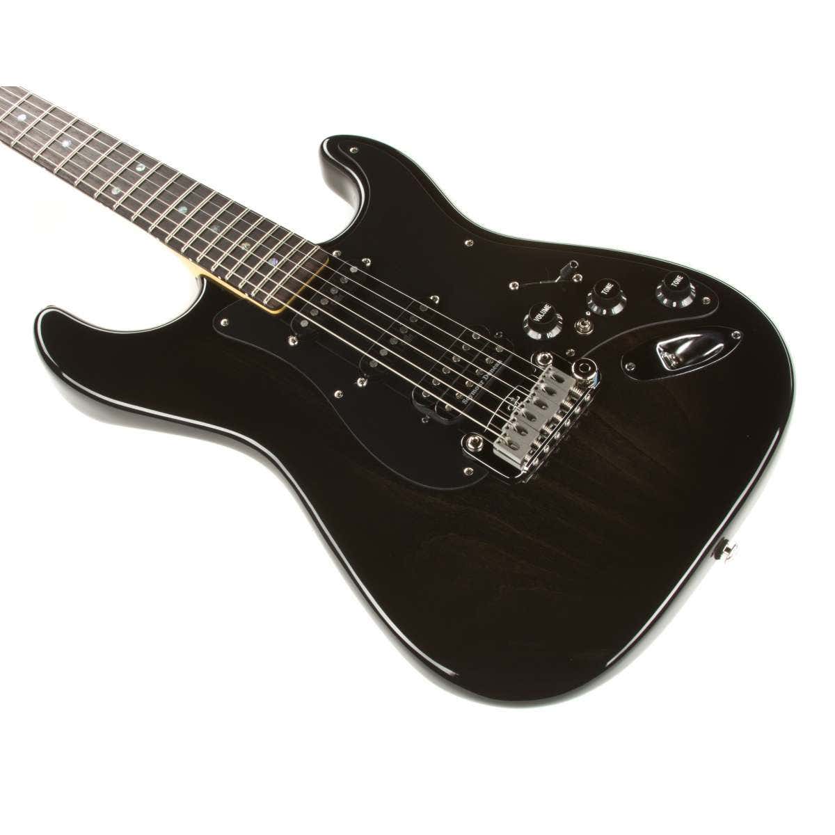 G&L USA Legacy HH Electric Guitar, Maple Fingerboard - Blackburst