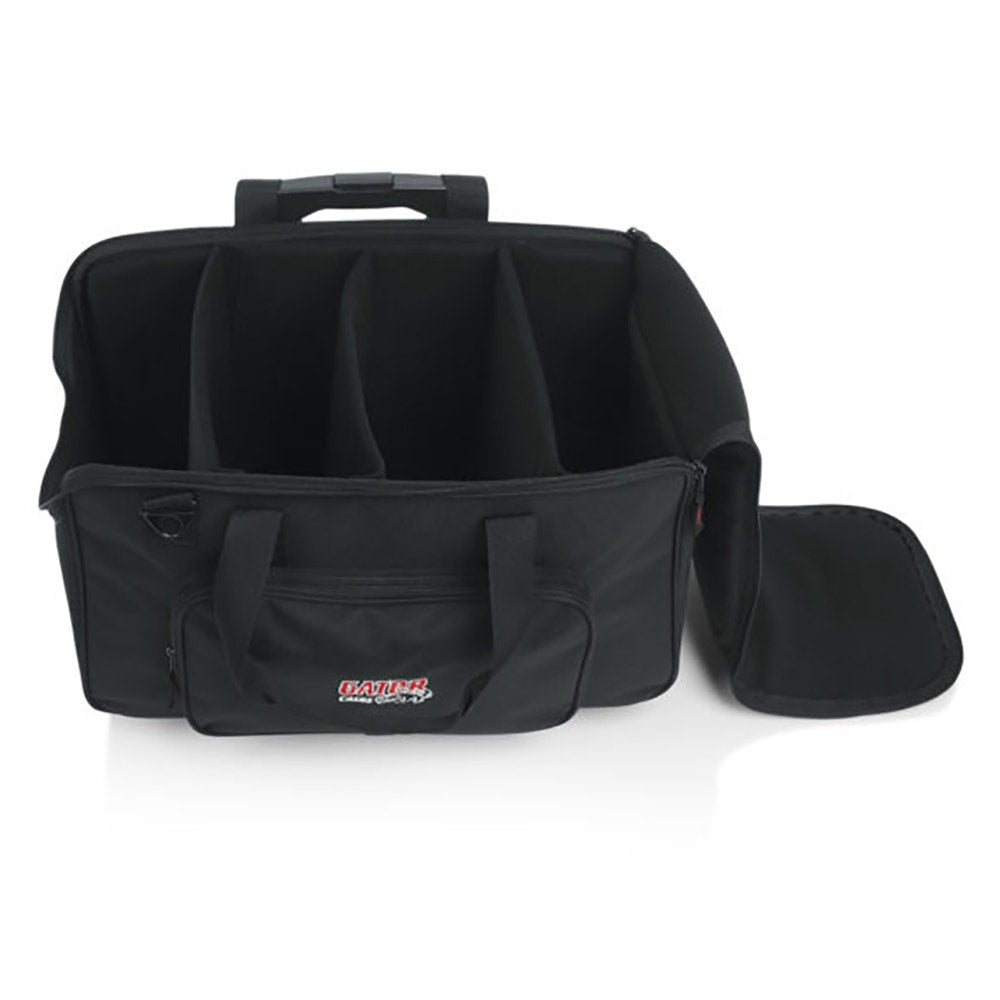Gator Cases G-LIGHTBAG-1911W LED PAR Lighting Tote Bag W/ Wheels