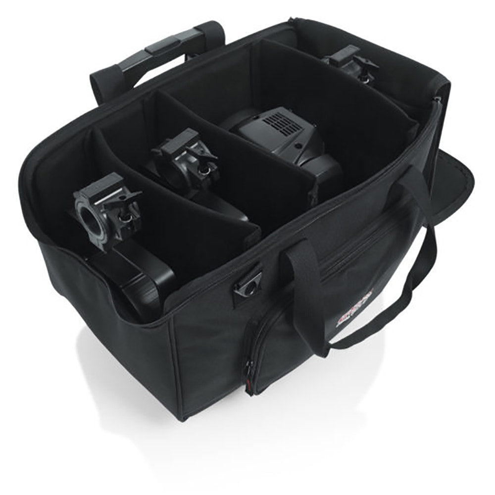 Gator Cases G-LIGHTBAG-1911W LED PAR Lighting Tote Bag W/ Wheels