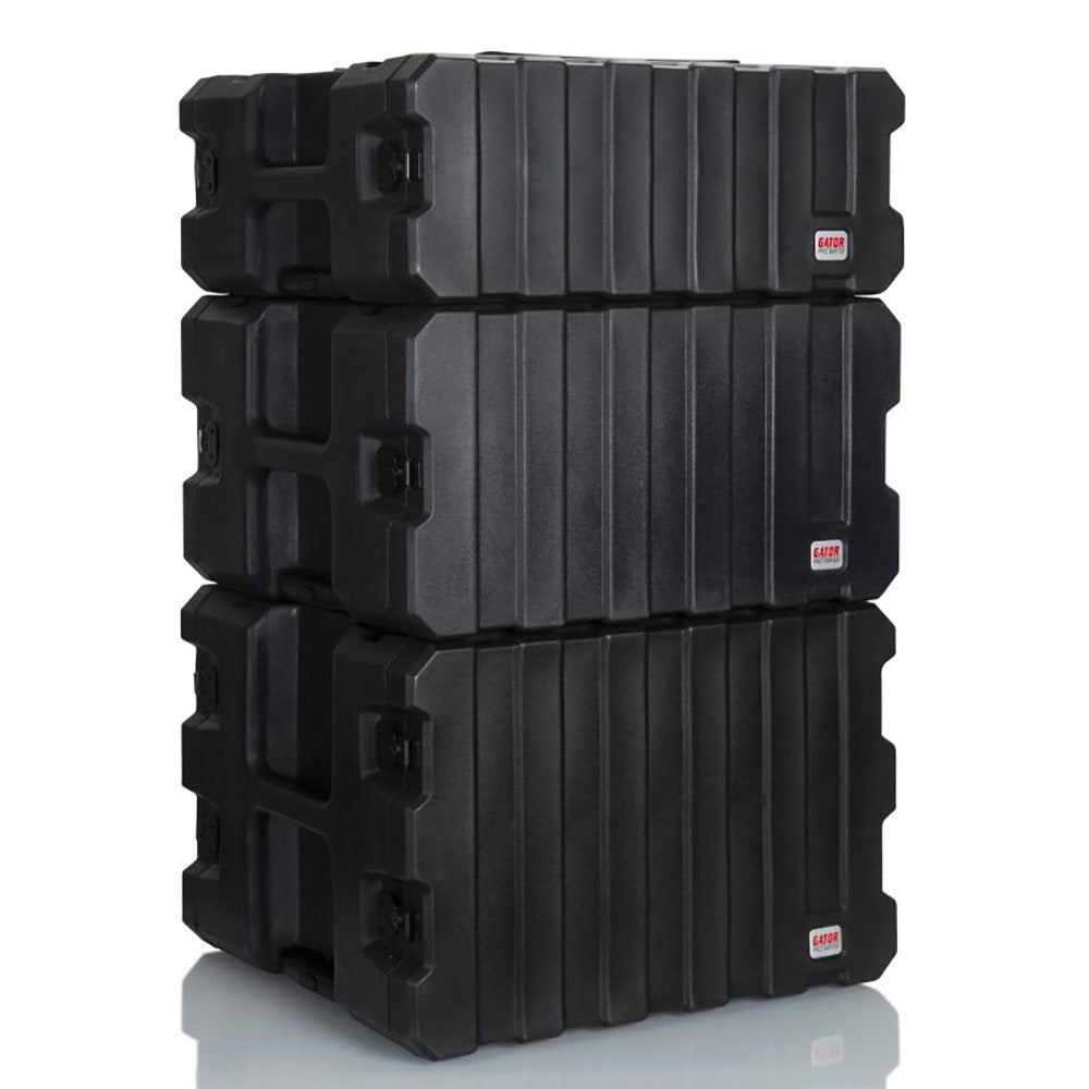 Gator Cases G-PROR-4U-19 Pro Series 4U Roto-Molded Rolling Rack Case